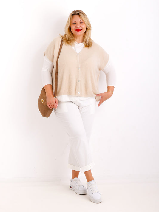 GELI Oversize Pullunder / Strickweste - verschiedene Farben