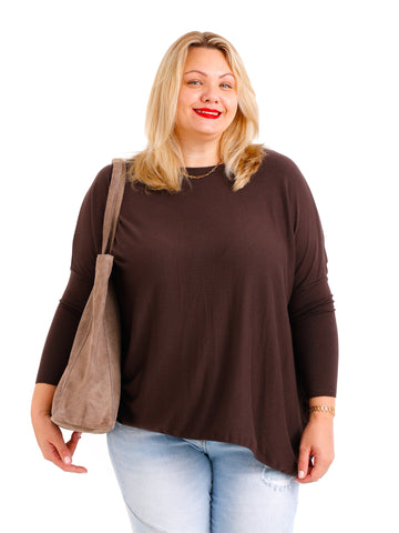 Feinstrick Pullover MOLLY.S  – Softe Haptik – Boxy Style – Gr. 38-50