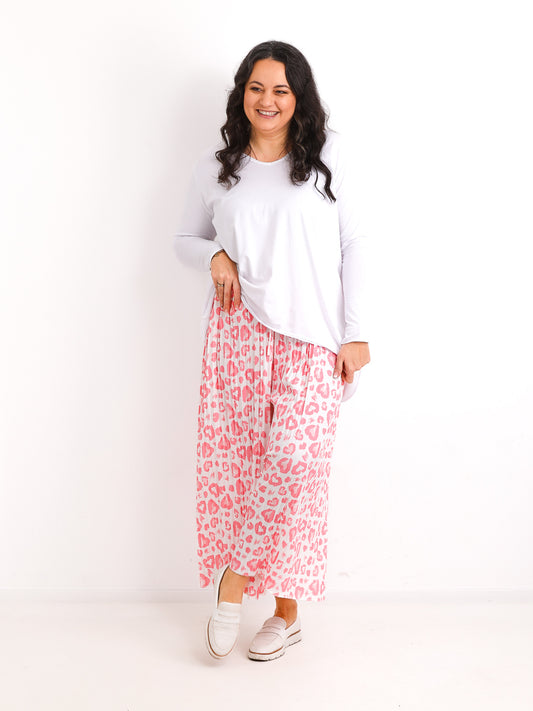 LEANO Plissee Hose | Curvy One Size 40-48