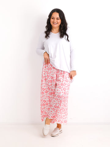 LEANO Plissee Hose | Curvy One Size 40-48