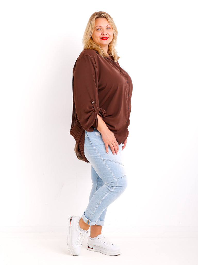 MARTHA Curvy Size Bluse - verschiedene Farben