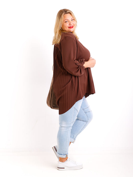 MARTHA Curvy Size Bluse - verschiedene Farben