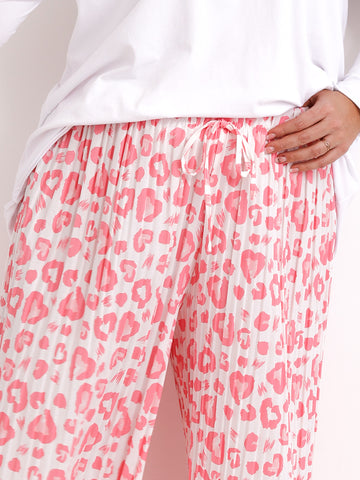 LEANO Plissee Hose | Curvy One Size 40-48