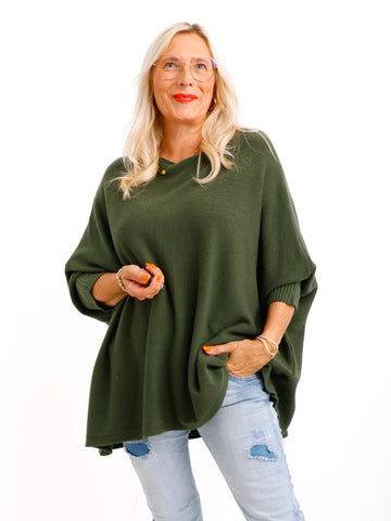 KITTY Strickpullover - One Size (38 -48) - in vielen Farben