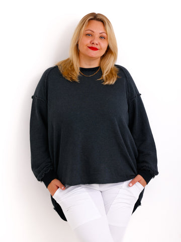 CARLY Sweater - One Size (38-50) - viele Farben