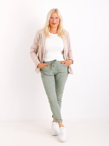 JUSTINE Blazer - beige - Verschiedene Größen