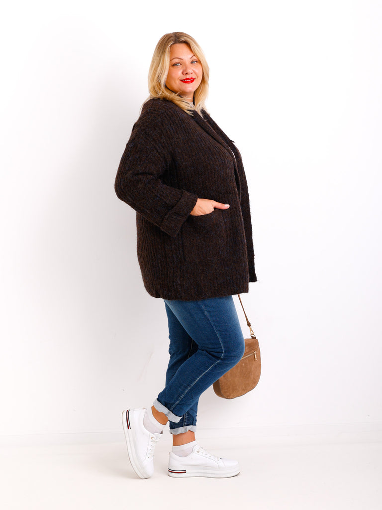 CINDY Oversize Strickmantel - verschiedene Farben