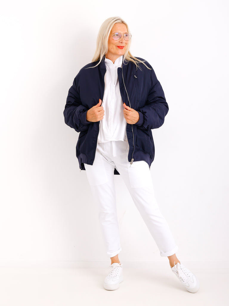 IDA Oversize Blouson mit Teddyfell-Futter – verschiedene Farben