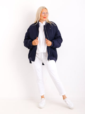 IDA Oversize Blouson mit Teddyfell-Futter – verschiedene Farben