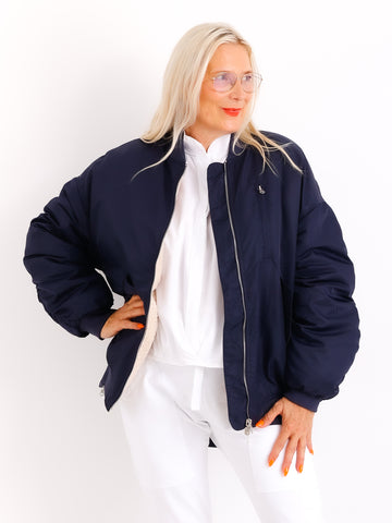 IDA Oversize Blouson mit Teddyfell-Futter – verschiedene Farben