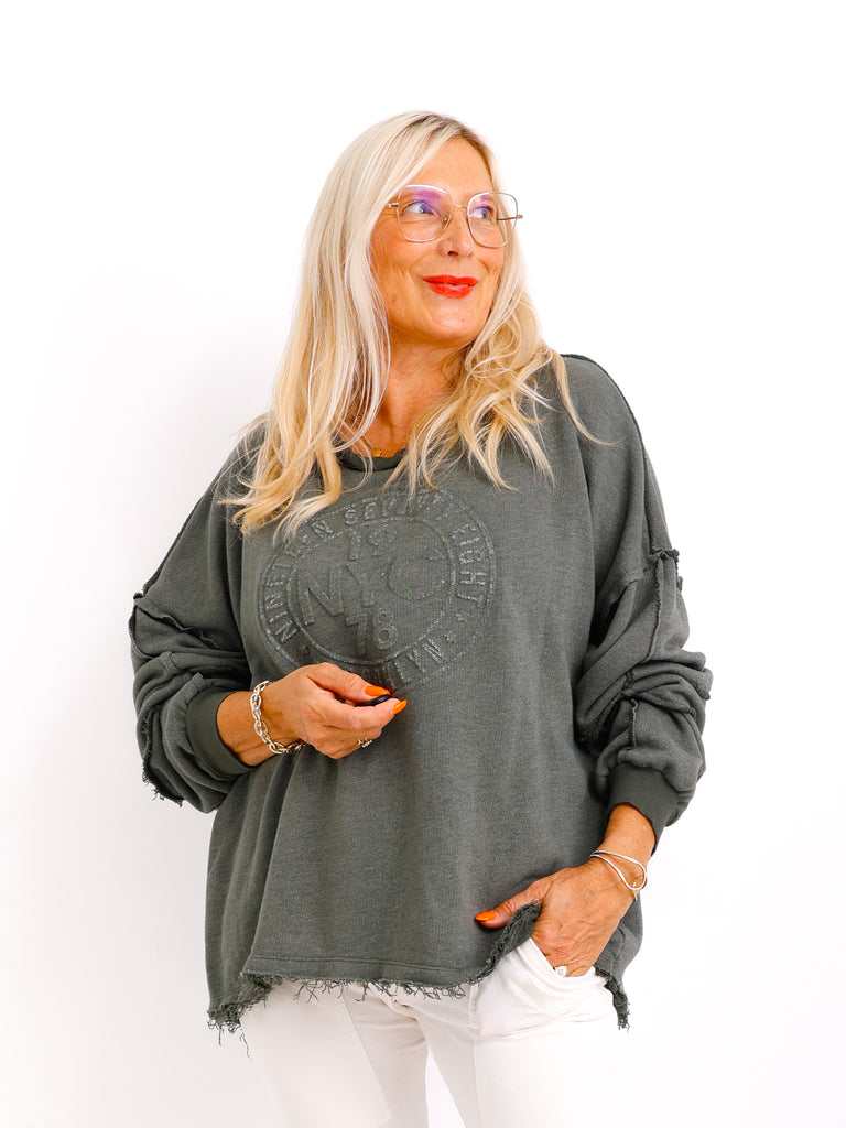 BROOKLYN Oversize Sweater  - verschiedene Farben
