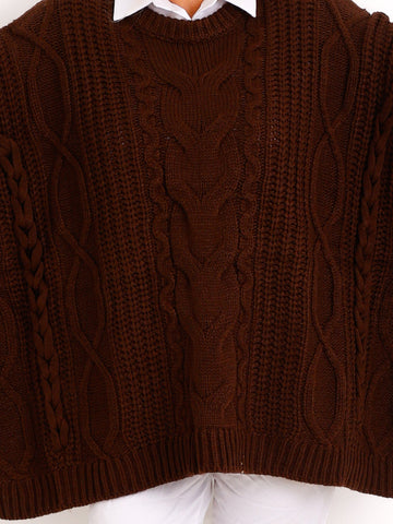 XXXL - Pullover LISSY.S – Lieblingsstrick mit besonderem Zopfmuster – Gr. 40–52