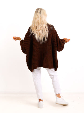 XXXL - Pullover LISSY.S – Lieblingsstrick mit besonderem Zopfmuster – Gr. 40–52