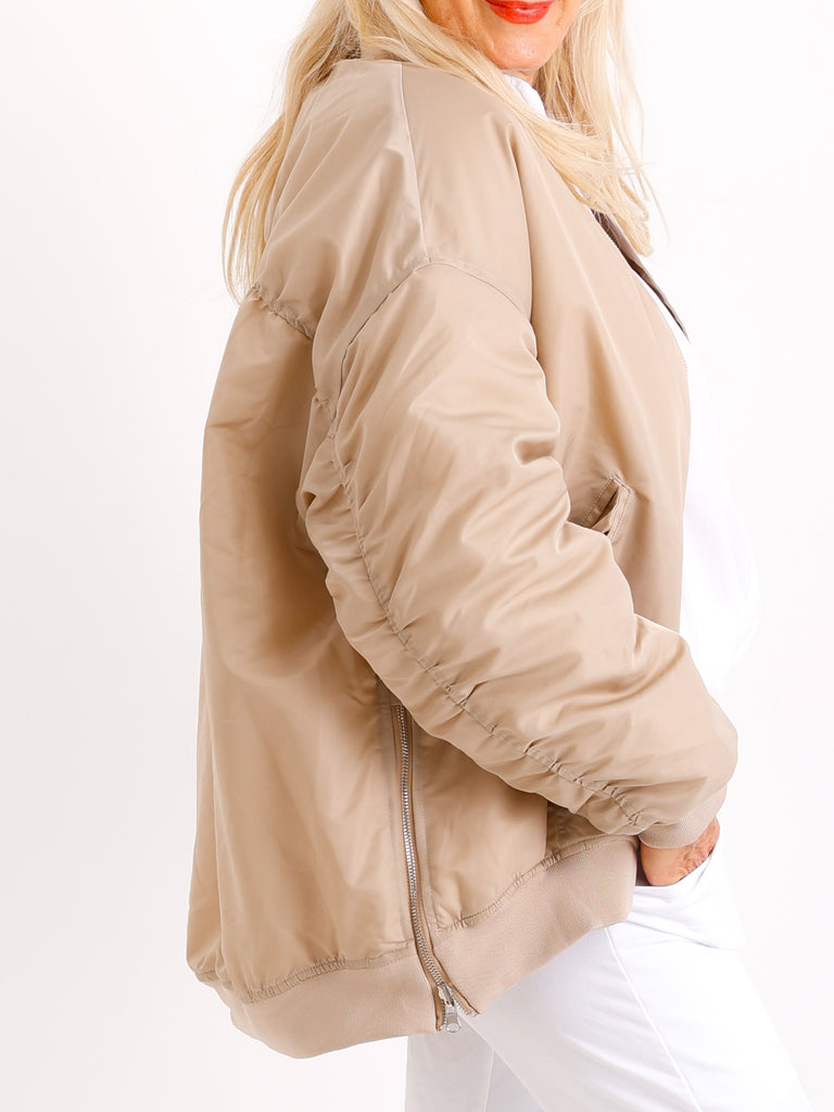 IDA Oversize Blouson mit Teddyfell-Futter – verschiedene Farben