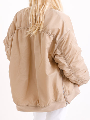 IDA Oversize Blouson mit Teddyfell-Futter – verschiedene Farben