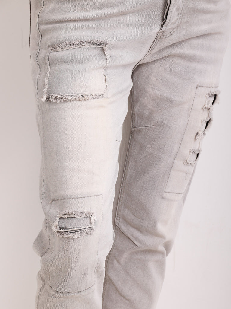 JONNY Jeans - helles grau