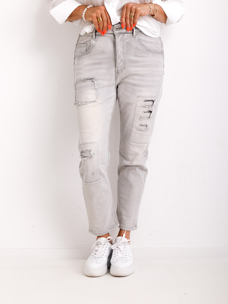 JONNY Jeans - helles grau