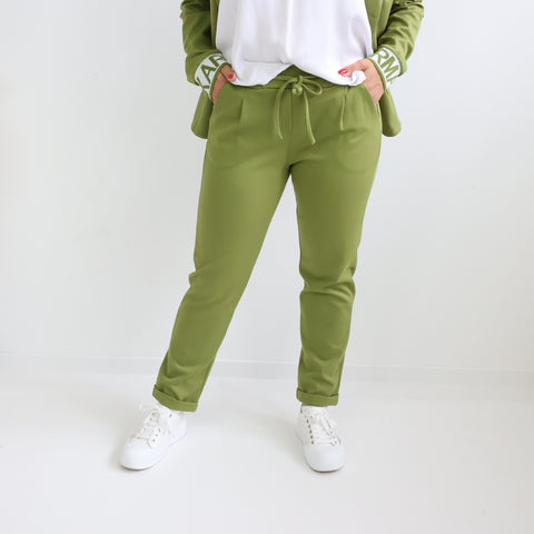 LORENA Jerseyhose - grün