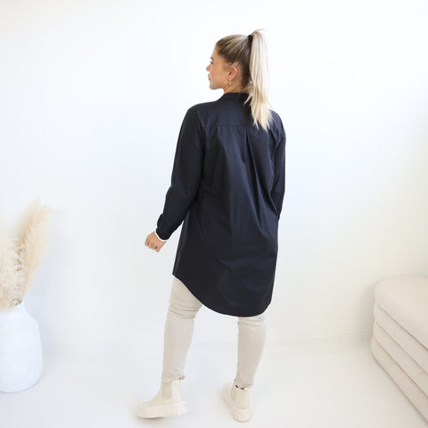 STELLA Tunika Bluse - weiß