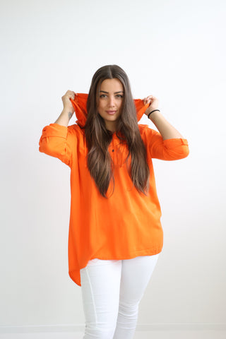 MARIKA Bluse mit Kapuze - verschiedene Farben