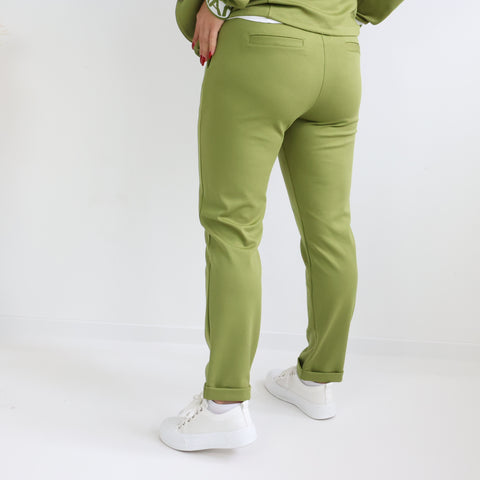 LORENA Jerseyhose - grün