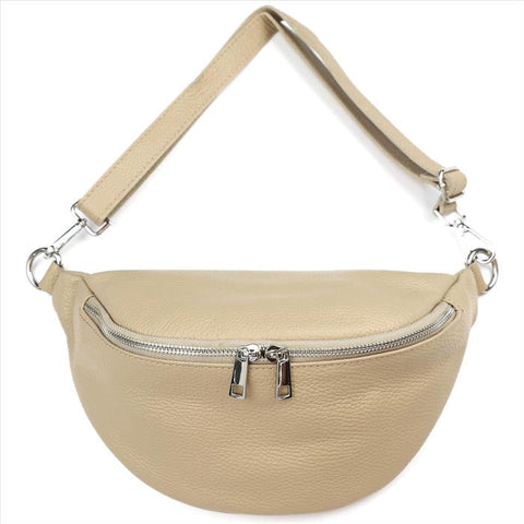 LOU Crossbody-Tasche XL / silber - alle Farben
