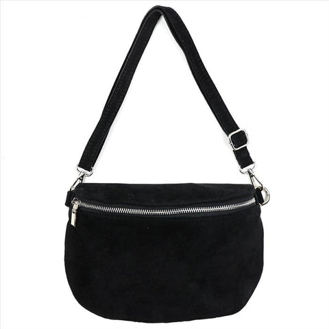 GRACE Crossbody-Tasche L / Wildleder - alle Farben