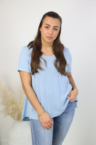 BELLA Shirt mit Kurzarm - verschiedene Farben